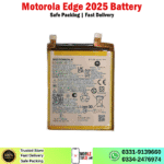 Motorola Edge 2025 Battery Price In Pakistan