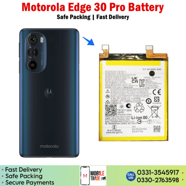 Motorola Edge 30 Pro Battery Price In Pakistan