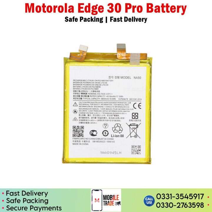Motorola Edge 30 Pro Battery Price In Pakistan Motorola Edge 30 Pro Battery Price In Pakistan