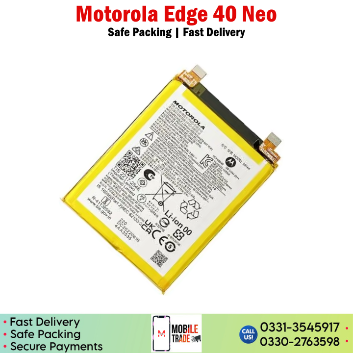 Motorola Edge 40 Neo Battery Price In Pakistan Motorola Edge 40 Neo Battery Price In Pakistan