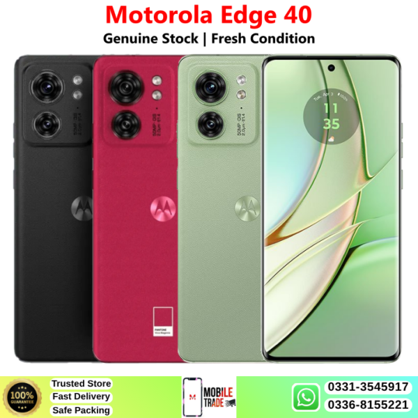 Motorola Edge 40 Price In Pakistan 2026