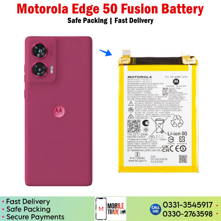 Motorola Edge 50 Fusion Battery Price In Pakistan