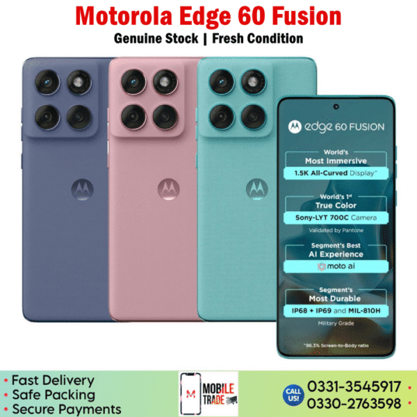 Motorola Edge 60 Fusion Price In Pakistan 2025