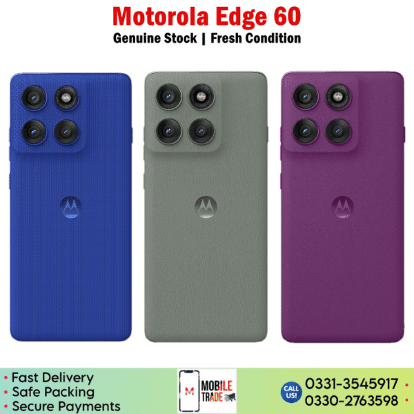 Motorola Edge 60 Price In Pakistan 2025