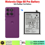 Motorola Edge 60 Pro Battery Price In Pakistan