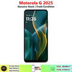 Motorola G 2025 Price In Pakistan 2026