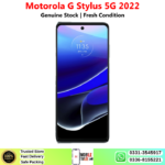 Motorola G Stylus 5G 2022 Price In Pakistan 2026