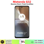 Motorola G32 Price In Pakistan 2026