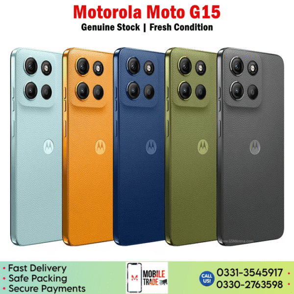 Motorola G15 Price In Pakistan 2025