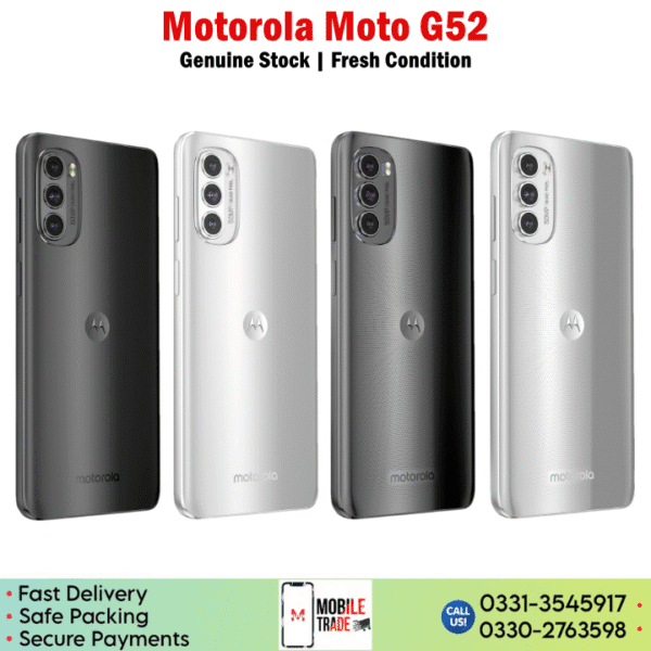 Motorola G52 Price In Pakistan