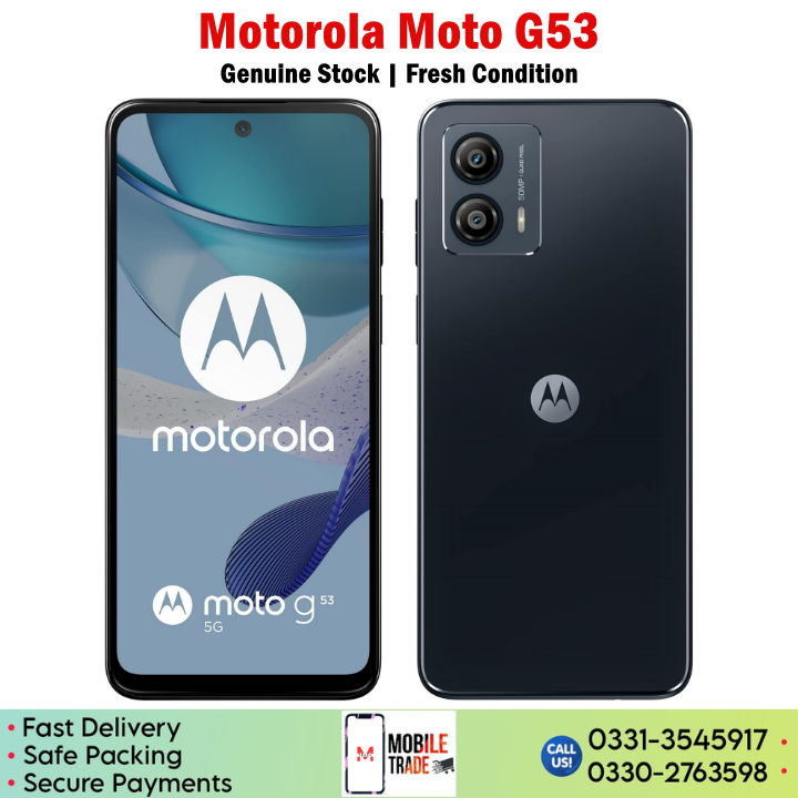 Motorola G53 Price In Pakistan Motorola G53 Price In Pakistan