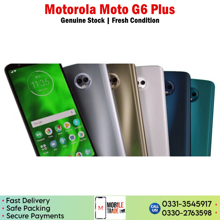 Motorola G6 Plus Price In Pakistan
