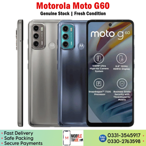 Motorola G60 Price In Pakistan 2025