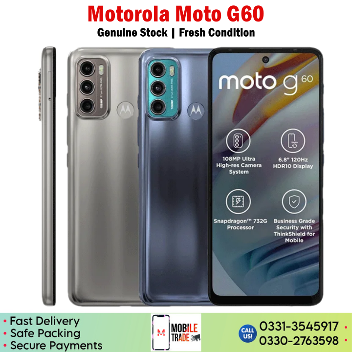 Motorola G60 Price In Pakistan 2025