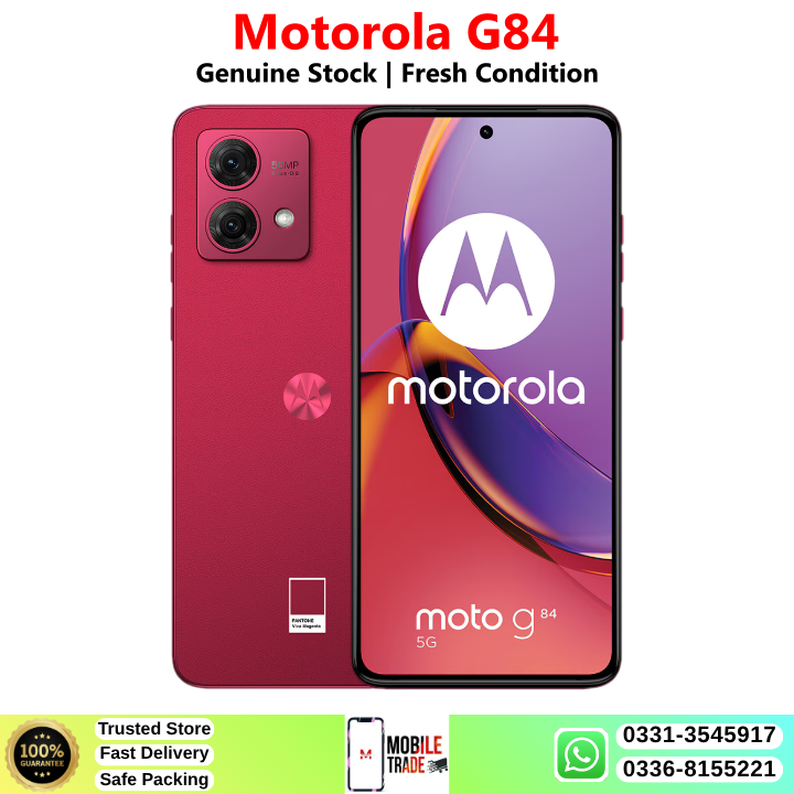 Motorola G84 Price In Pakistan 2026