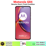 Motorola G84 Price In Pakistan 2026