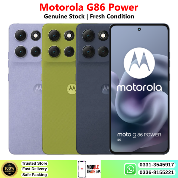 Motorola G86 Power Price In Pakistan 2026