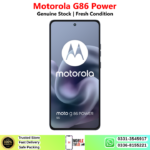Motorola G86 Power Price In Pakistan 2026
