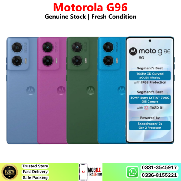 Motorola G96 Price In Pakistan 2026