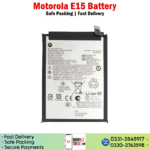 Motorola Moto E15 Battery Price In Pakistan