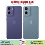 Motorola Moto E15 Price In Pakistan 2025