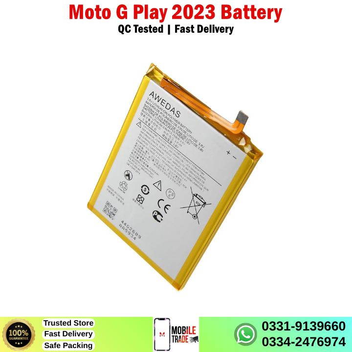 Motorola Moto G Play 2023 Battery Price In Pakistan Motorola Moto G Play 2023 Battery Price In Pakistan