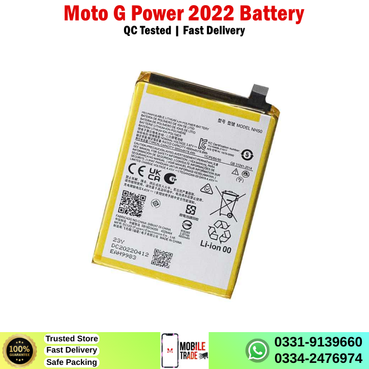 Motorola Moto G Power 2022 Battery Price In Pakistan Motorola Moto G Power 2022 Battery Price In Pakistan