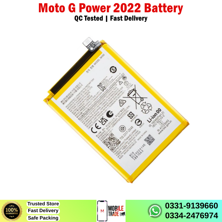Motorola Moto G Power 2022 Battery Price In Pakistan Motorola Moto G Power 2022 Battery Price In Pakistan