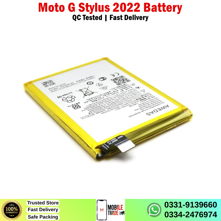 Motorola Moto G Stylus 2022 Battery Price In Pakistan Motorola Moto G Stylus 2022 Battery Price In Pakistan