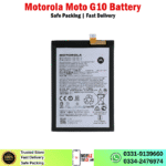 Motorola Moto G10 Battery Price In Pakistan