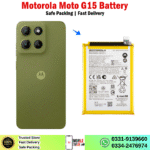 Motorola Moto G15 Battery Price In Pakistan