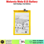 Motorola Moto G15 Battery Price In Pakistan
