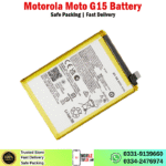 Motorola Moto G15 Battery Price In Pakistan