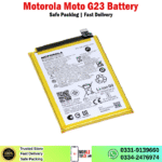Motorola Moto G23 Battery Price In Pakistan