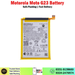 Motorola Moto G23 Battery Price In Pakistan