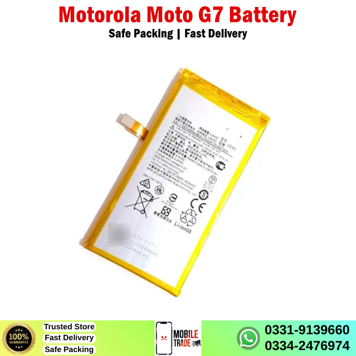 Motorola Moto G7 Battery Price In Pakistan Motorola Moto G7 Battery Price In Pakistan