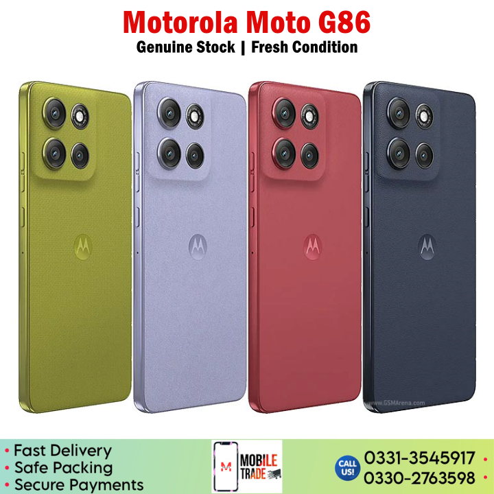 Motorola Moto G86 Price In Pakistan 2025