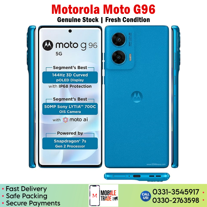 Motorola Moto G96 Price In Pakistan Motorola Moto G96 Price In Pakistan