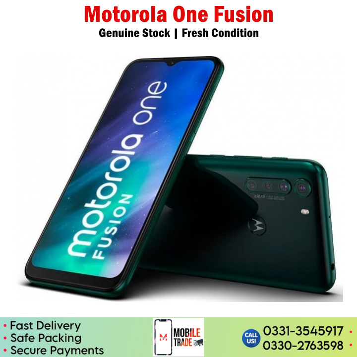 Motorola One Fusion Price In Pakistan Motorola One Fusion - Image 3