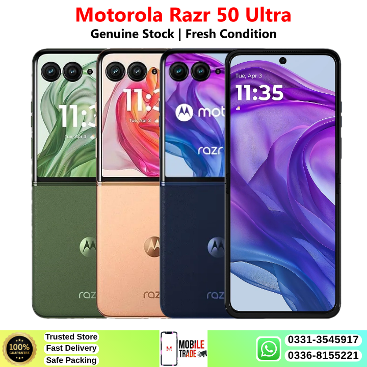 Motorola Razr 50 Ultra Price In Pakistan 2026