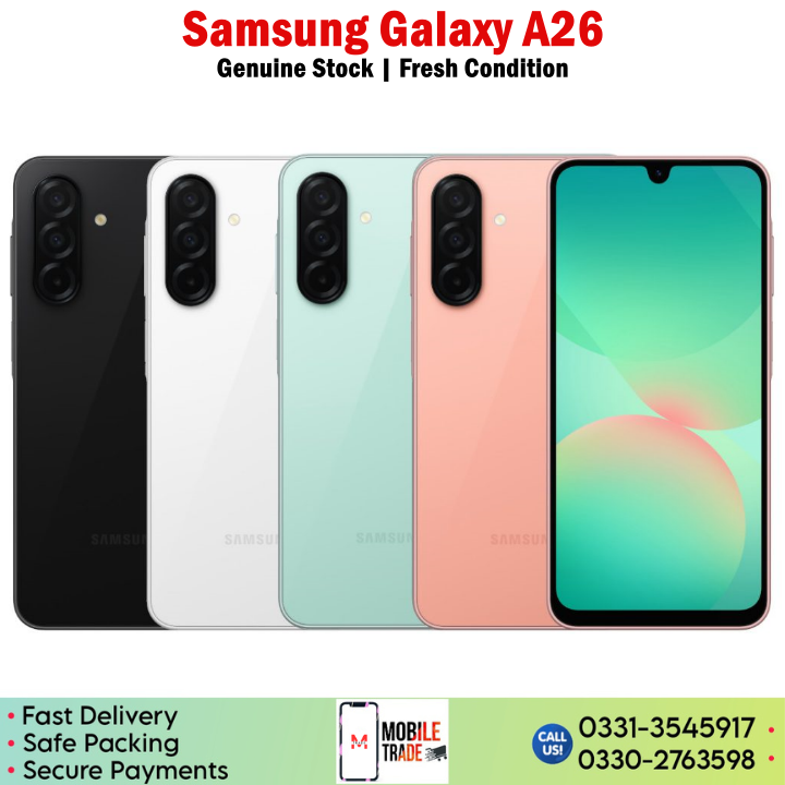 Samsung Galaxy A26 Price In Pakistan 2025