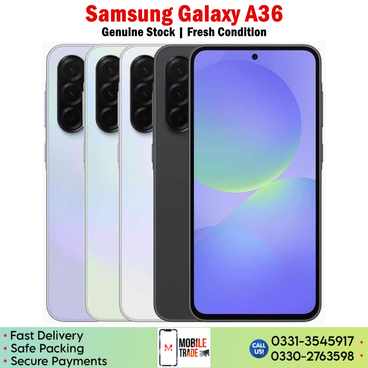 Samsung Galaxy A36 Price In Pakistan 2025