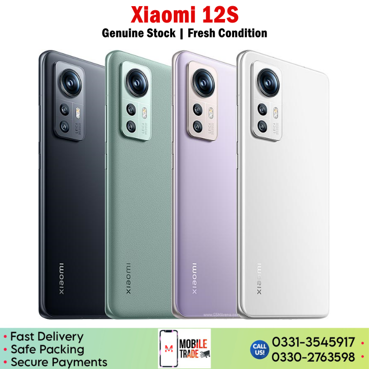 Xiaomi 12S Price In Pakistan
