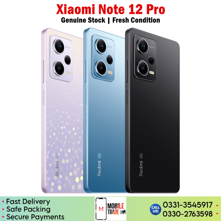 Xiaomi Note 12 Pro Price In Pakistan