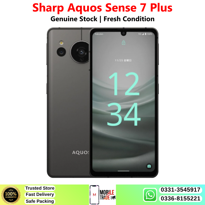 Sharp Aqous Sense 7 Plus Price In Pakistan 2026