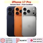 iPhone 17 Pro Price In Pakistan 2026