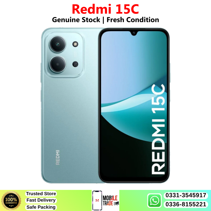 Redmi 15C Price In Pakistan 2026