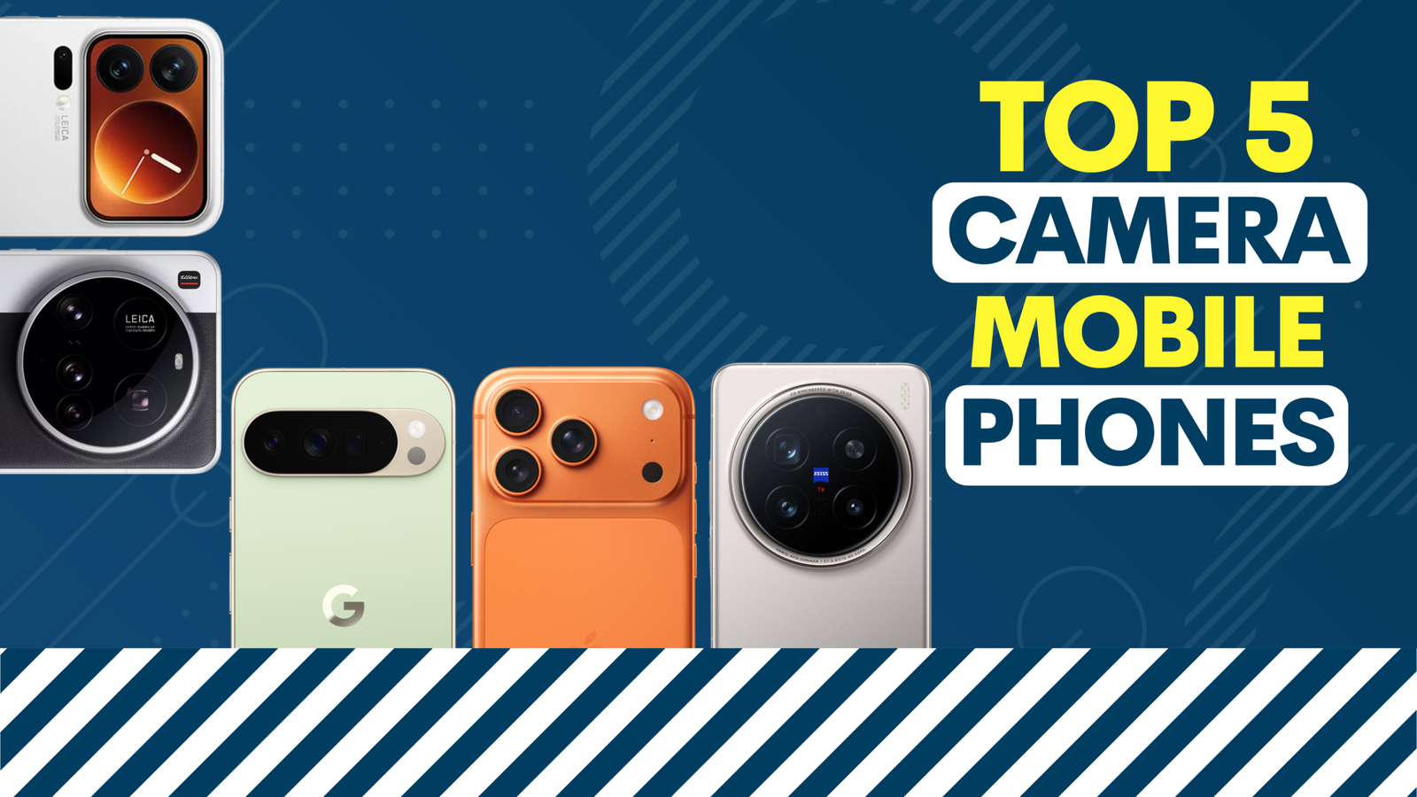 Top 5 Camera Mobile Phones In 2026