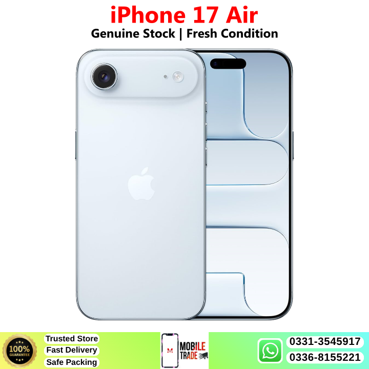 iPhone 17 Air Price In Pakistan 2026