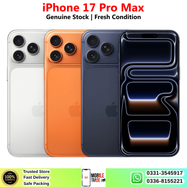 iPhone 17 Pro Max Price In Pakistan 2026